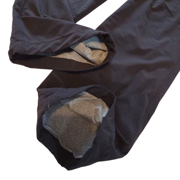 Athleta Lined Athletic Pants, Wide leg, drawstring waist, Drawstring At Ankles - Picture 5 of 12